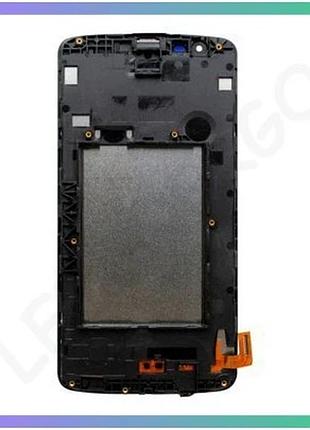 Дисплей lcd для lg k8 2016 с сенсорным экраном и рамкой черный high quality для замены экрана sku_stco sku_2710000178613