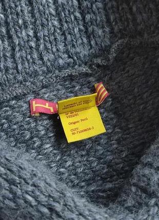 Парианский пончо beby alpaca wool оверсайз 7