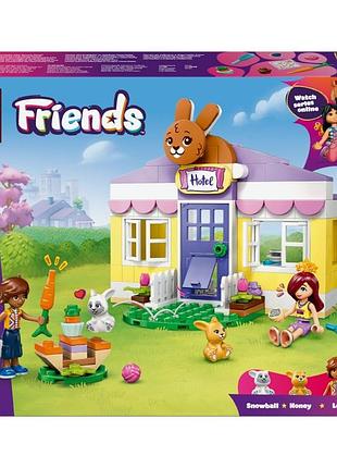 Lego friends 42679 готель для кроликів у місті heartlake