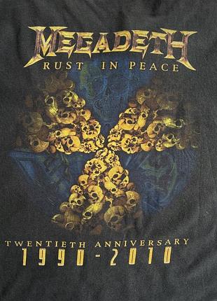 Футболка megadeth 4