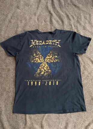 Футболка megadeth 3
