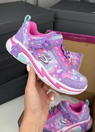Детские популярные кроссовки  skechers snuggle sneaks