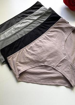 5 шт набір бавовняних базових трусиків h&m