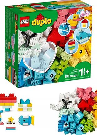 Lego duplo 10909 коробка з сердечком