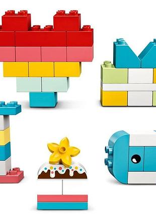 Lego duplo 10909 коробка з сердечком 4