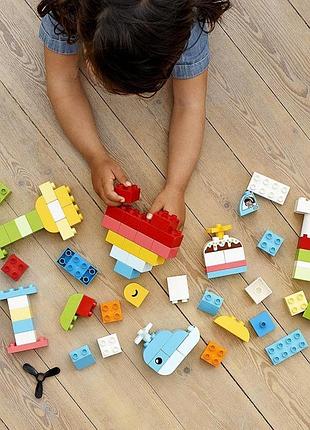 Lego duplo 10909 коробка з сердечком 5