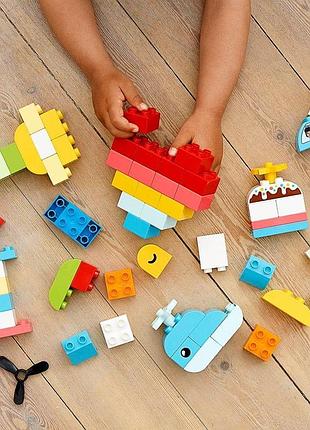 Lego duplo 10909 коробка з сердечком 6