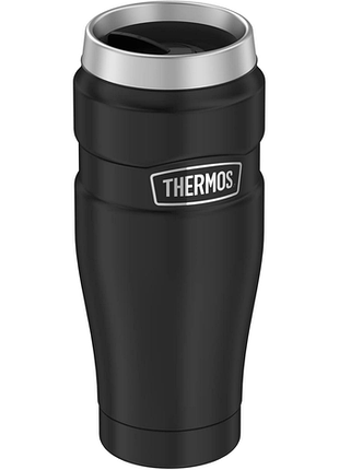 Термокружка thermos stainless king чорна 470 мл