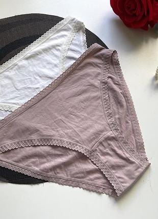 2 шт набір бавовняних трусиків сліпи h&m