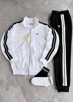Костюм moncler в светлом и черном цвете!!