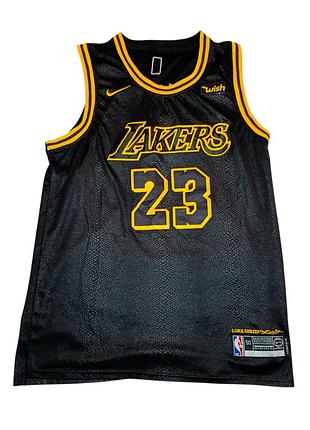 Баскетбольная майка nike nba swingman los angeles lakers, lebron james