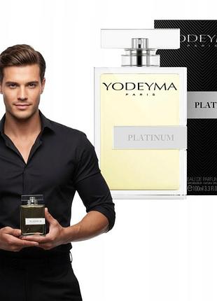 Парфуми чоловічі platinum yodeyma 100 мл парфумована вода для чоловіків