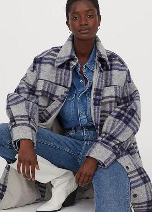 Пальто вовна h&m 2