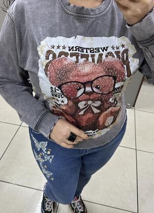 Свитер в стразах 6