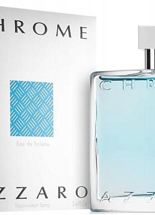 Туалетна вода azzaro chrome edt 100ml оригінал