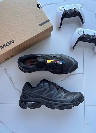 Salomon xt-6 adv dover triple black gore-tex