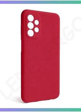 Силіконовий чохол для samsung galaxy a23 4g/a235 2022 червоний чохол-накладка без логотипу sku_2710000 sku_stcom_2710000239437