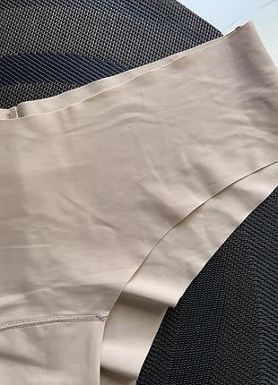 Трусики безшовні h&m беж 3