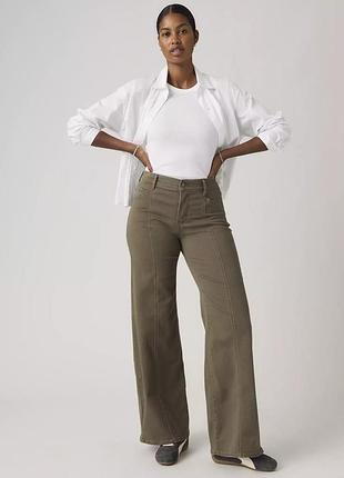 Женские джинсы 318 seamed wide-leg levi's