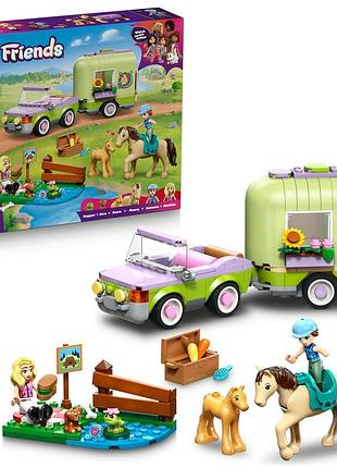 Lego friends 42695 причіп з конем і жеребенятком