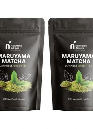 Набір 2 штуки мача 200г (2x100г) японський чай maruyama щоденний природно здоровий