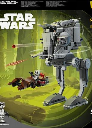 Lego star wars smart play: атака at-st на ендор 75424