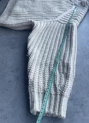 Молочний светр h&m 4