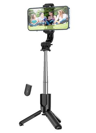 Селфі-трипод hoco figure mini live broadcast stand ( ) black ( )
