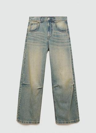 Широкі джинси оверсайз mango - 36, 38 7