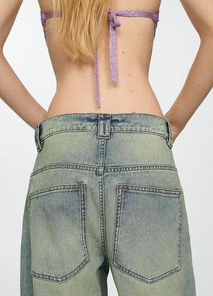 Широкі джинси оверсайз mango - 36, 38 6