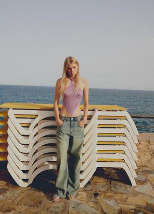 Широкі джинси оверсайз mango - 36, 38 5
