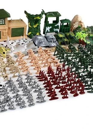 Великий набір military base army soldiers 300 шт. aig 5903772583786.