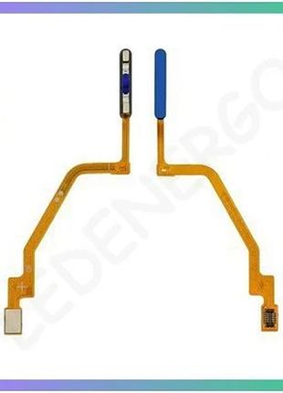 Шлейф для xiaomi poco x3 poco x3 pro poco x3 nfc с сканером отпечатка пальца синий high quality sku_27 sku_stcom_2710000326236