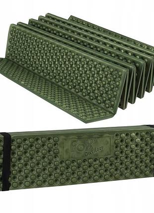 Килимок пінний туристичний складаний 180x58x1 mfh fox olive