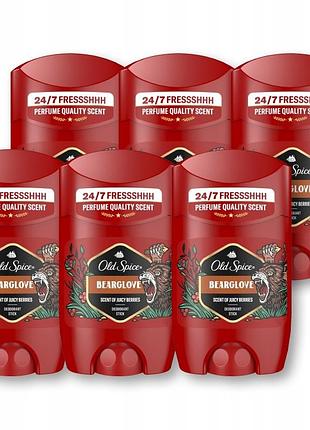 Дезодорант-стік old spice bearglove 6 x 50 мл