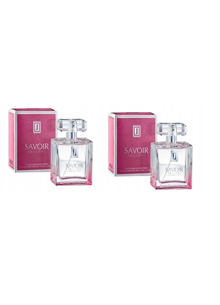 Набір 2 штуки jfenzi savoir brillant 2x100ml парфуми для жінок eau de parfum