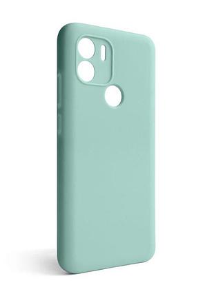Чехол силиконовый для xiaomi redmi a1 plus бирюзовый накладка без логотипа защитный чехол sku_stcom_2710000265894
