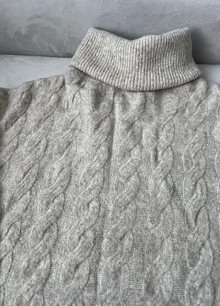 Шерстяний оверсайз светр h&m 2