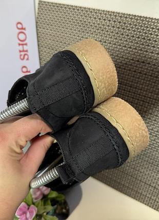Оригинальные кожаные кроссовки clarks 4