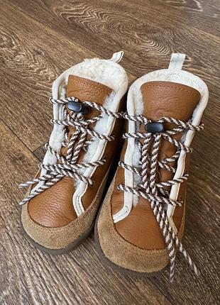 Зимові чоботи  barefoot affenzahn 25 розмір 16,5 см.