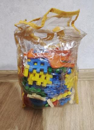 Конструктор для хлопчика/дівчинки, пластиковий, різнокольоровий