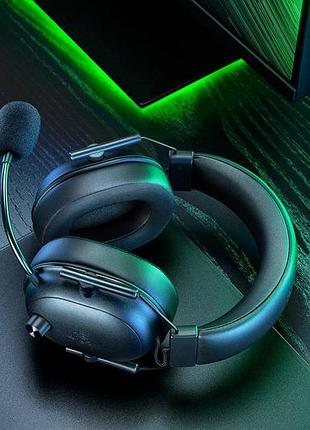 Гарнітура razer blackshark v2 hyperspeed, usb/wl, чорний 2