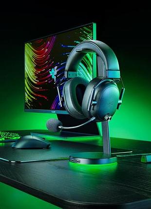 Гарнітура razer blackshark v2 hyperspeed, usb/wl, чорний 6