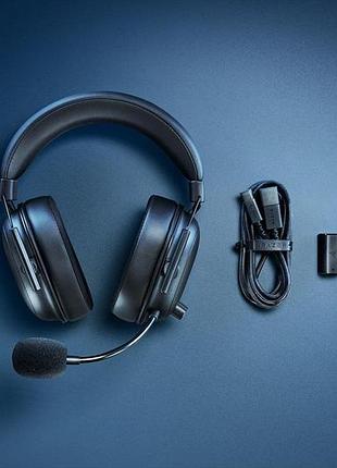Гарнітура razer blackshark v2 hyperspeed, usb/wl, чорний 7