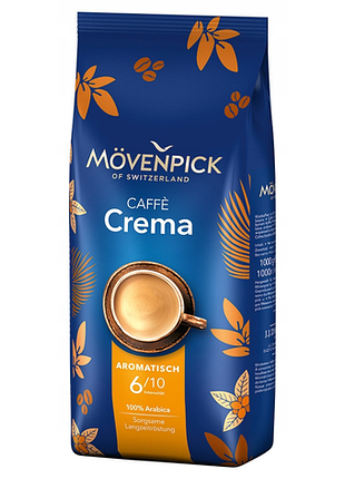 Movenpick caffe crema 1kg кава в зернах