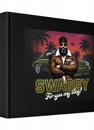Подарунок на день святого валентина для нього набір косметики swag gift box для чоловіків