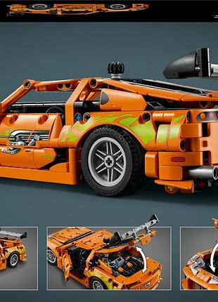 Lego technic 42204 швидкі та розлючені toyota supra mk4
