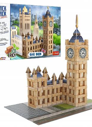 Brick trick будуй з цеглини подорожі big ben 61552 trefl керамічні блоки 3d