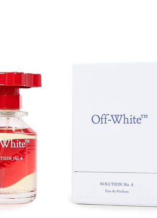 Парфуми off-white solution no. 4 унісекс 100 мл