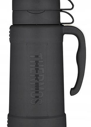 Термос thermos зі скляним вкладенням 1.8л великий 2 кружки 1,8л